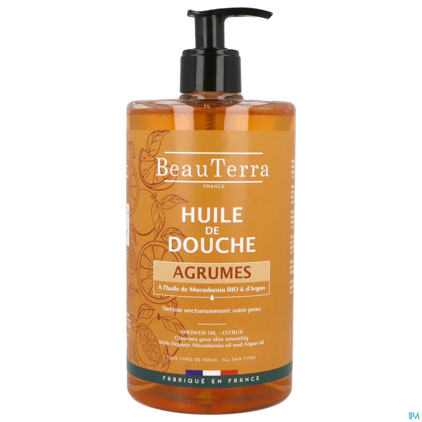 Huile de Douche Agrumes 750ml