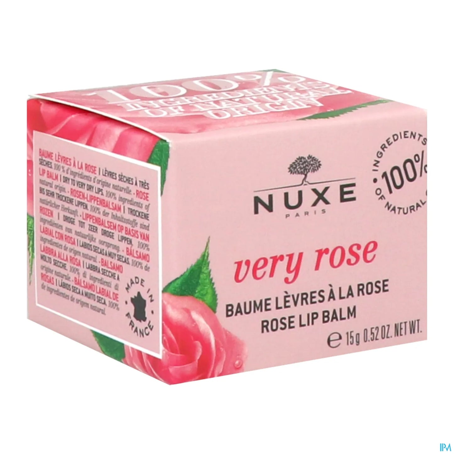 Baume Lèvres Très Rose 15g