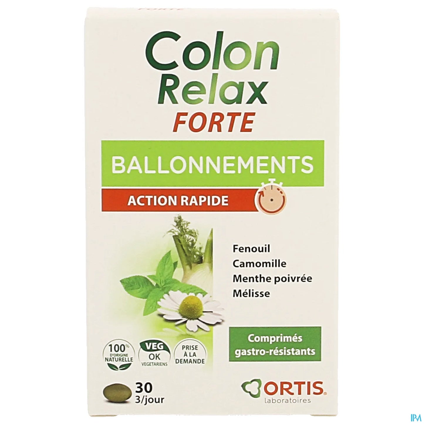 Colon Relax Forte 30 Comprimés