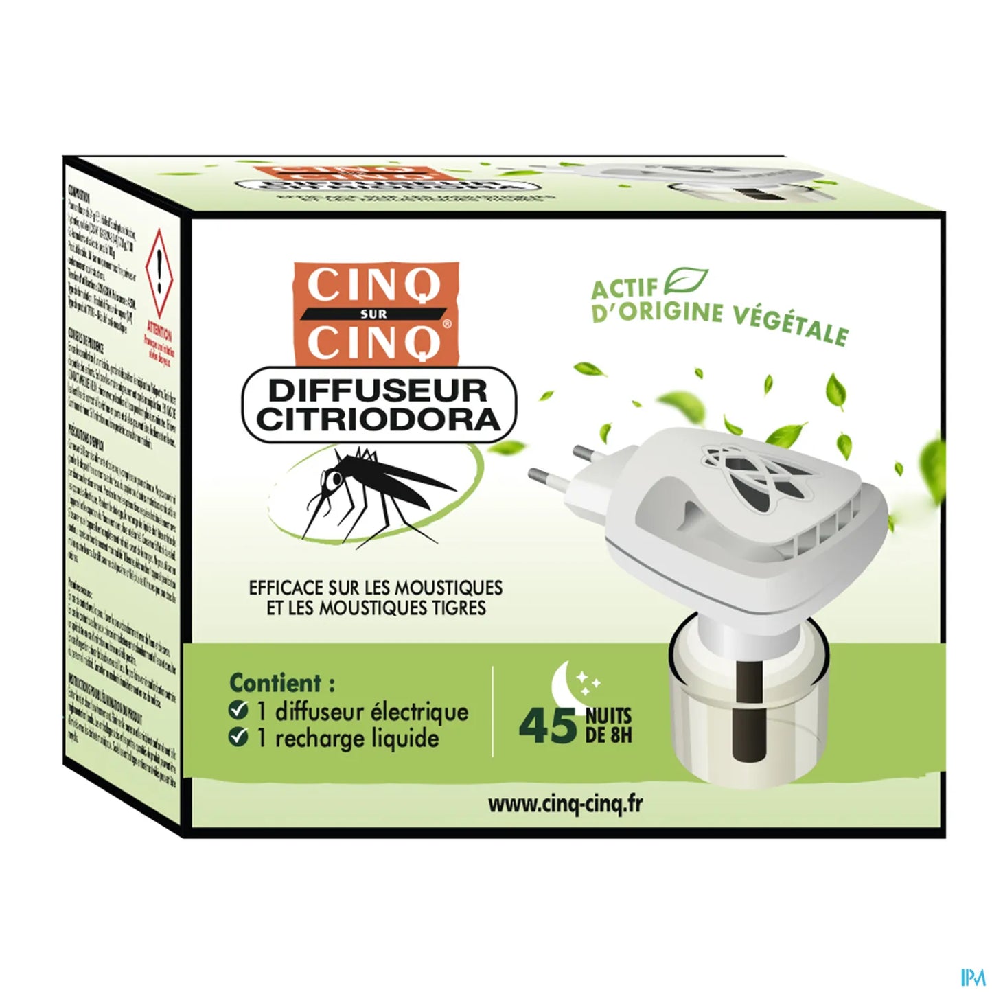 Diffusore antizanzare Citriodora 45 notti