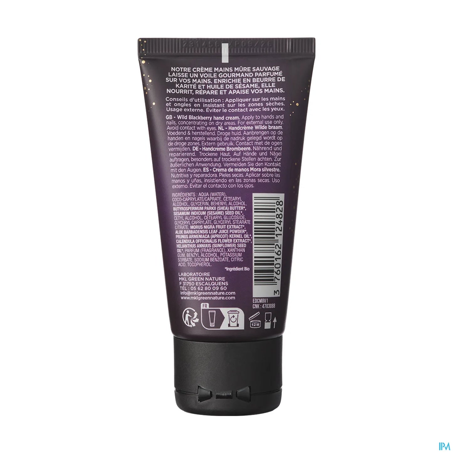 Crema mani Green Nature Wild Blackberry in edizione limitata 50 ml
