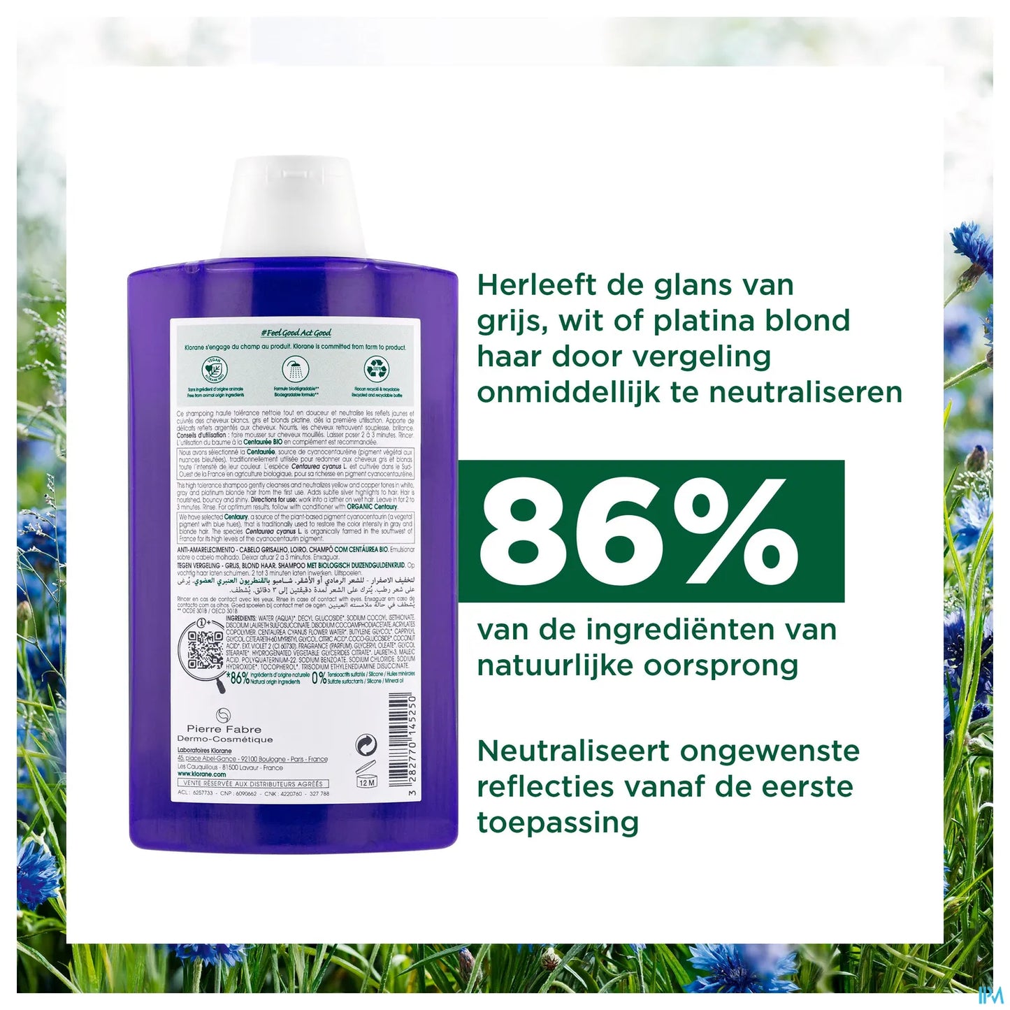 Shampoing à la Centaurée Bio 200ml