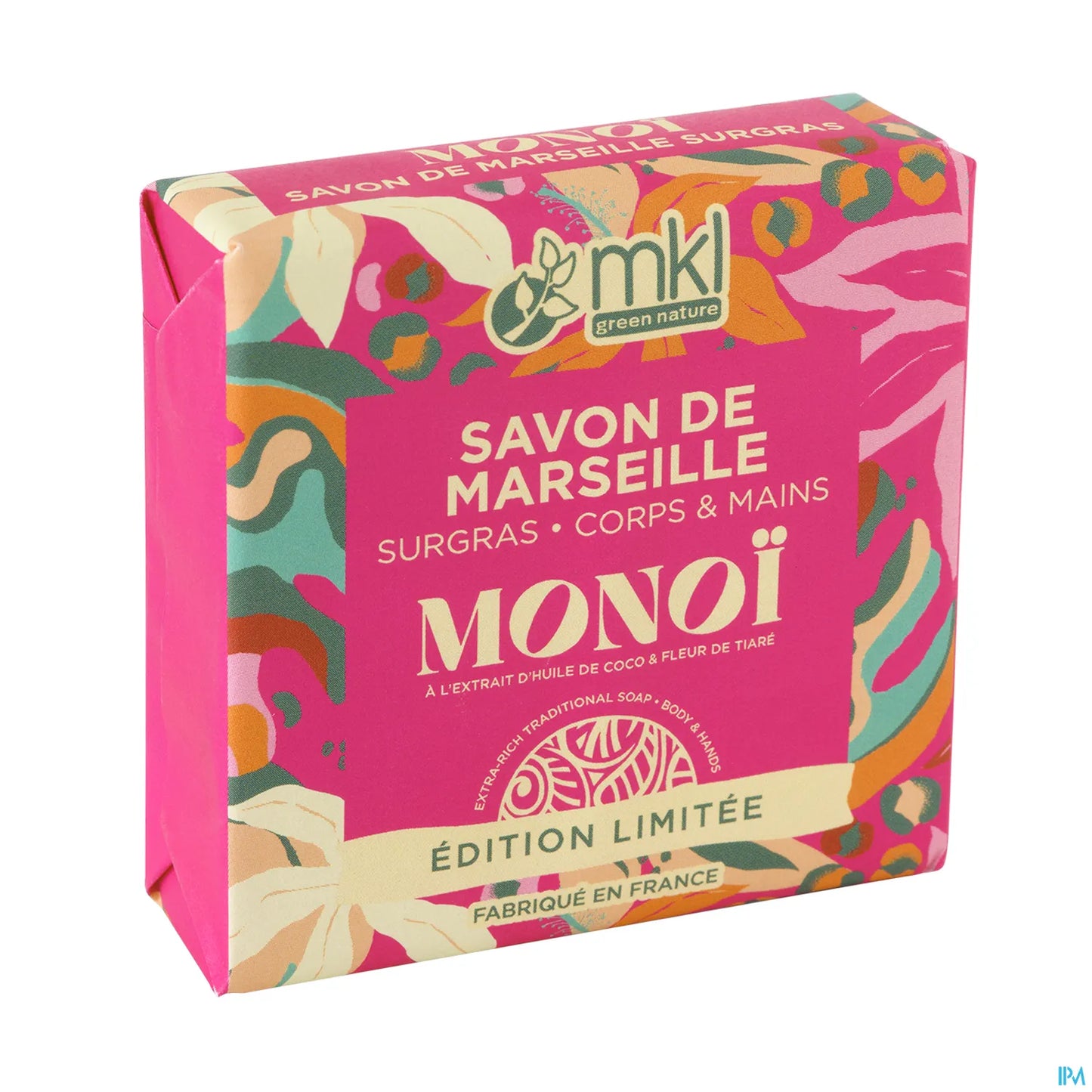 Green Nature Savon De Marseille Surgras Monoï 100g Édition Limitée