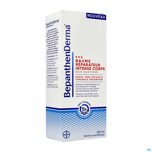 BepanthenDerma Baume Réparateur Intense Corps 200ml