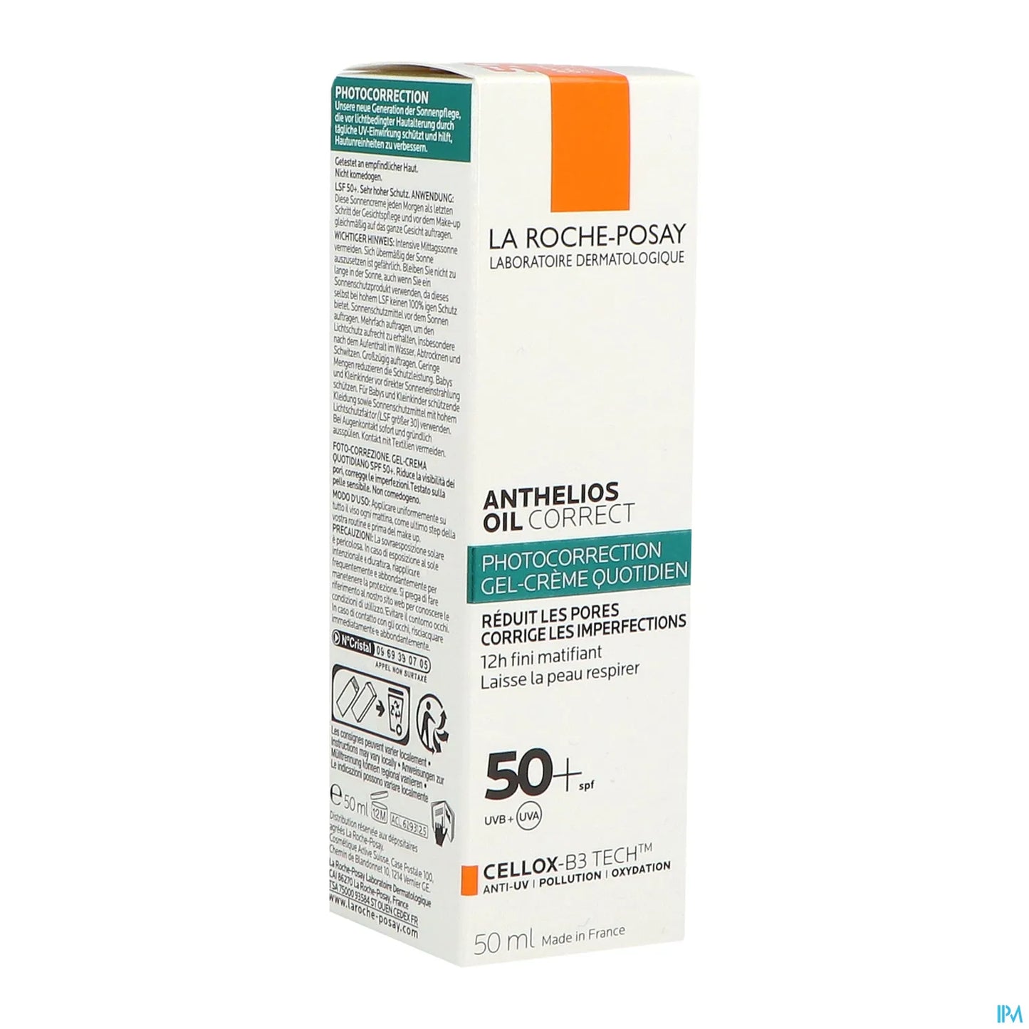 Anthelios Oil Correct SPF50+ 50ml