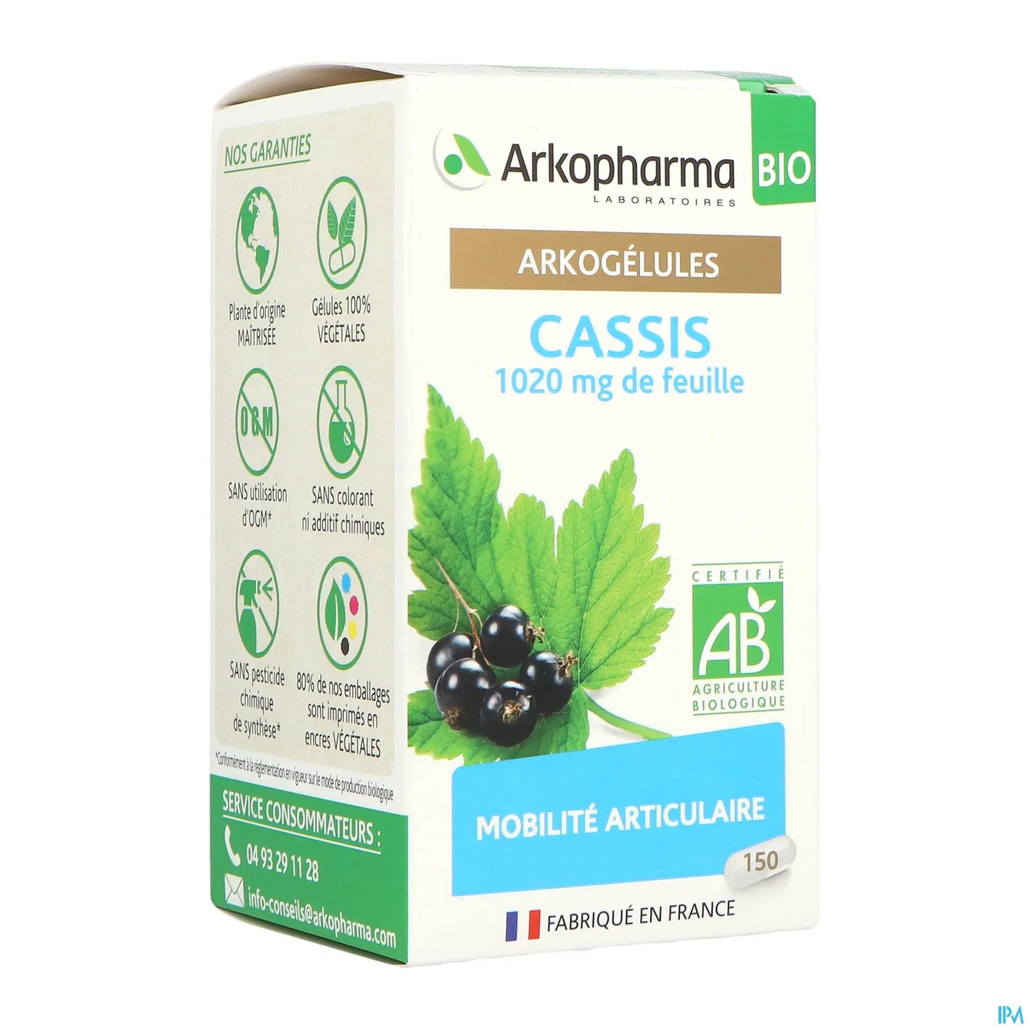 Cassis Bio 150 Gélules