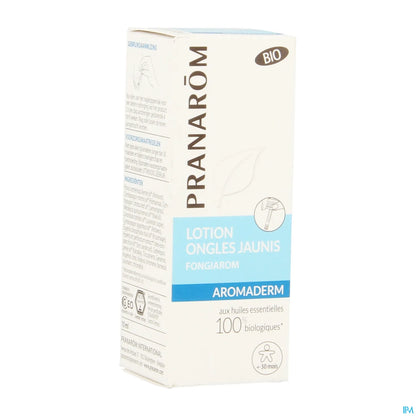 Soluzione per unghie gialla biologica Aromaderm 10 ml