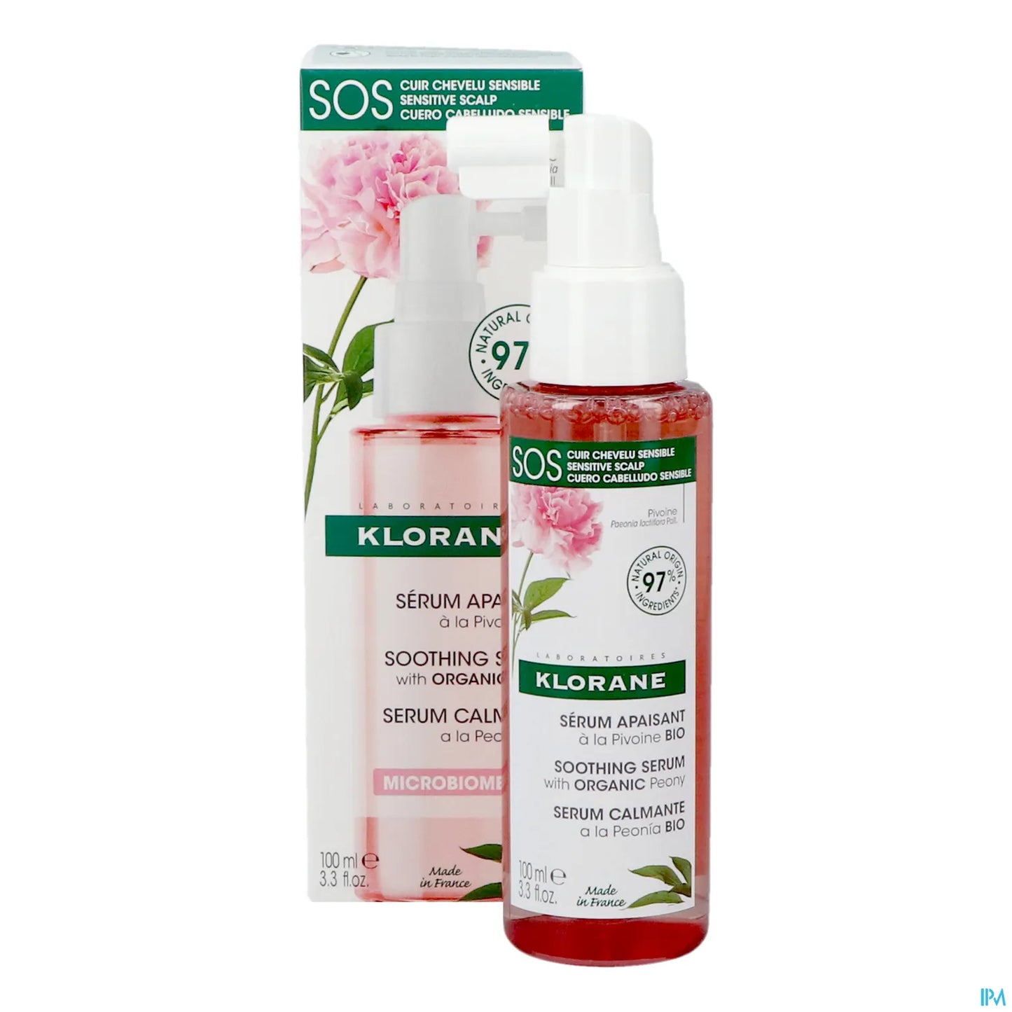 Sérum SOS Apaisant à la Pivoine Bio 100ml