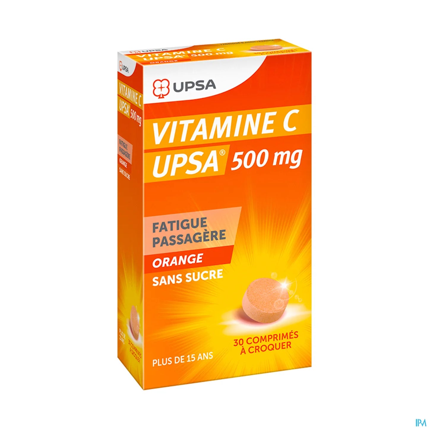 Vitalité Vitamine C 500mg Comprimés à Croquer 30 Unités