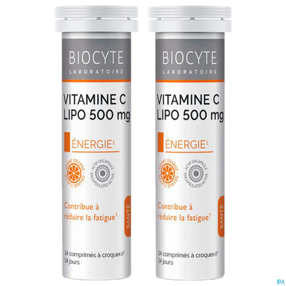 Vitamine C Lipo à Croquer 500mg 28 Comprimés