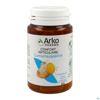 Arkogélules Curcuma Pipérine Bio 40 Gélules