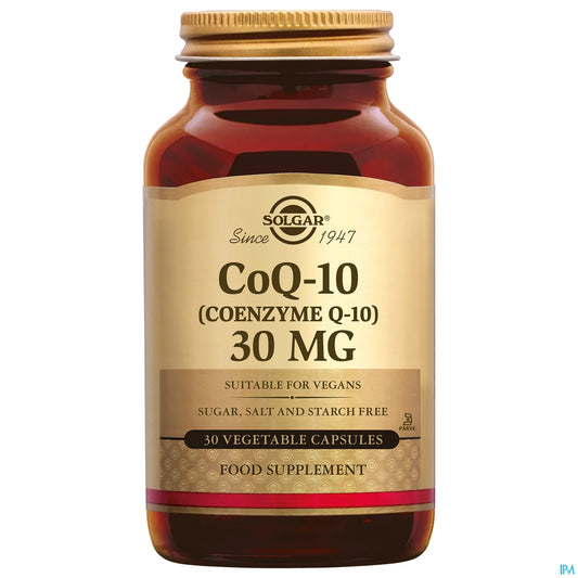 Coenzyme Q10 30 mg Boîte de 30 Gélules Végétales