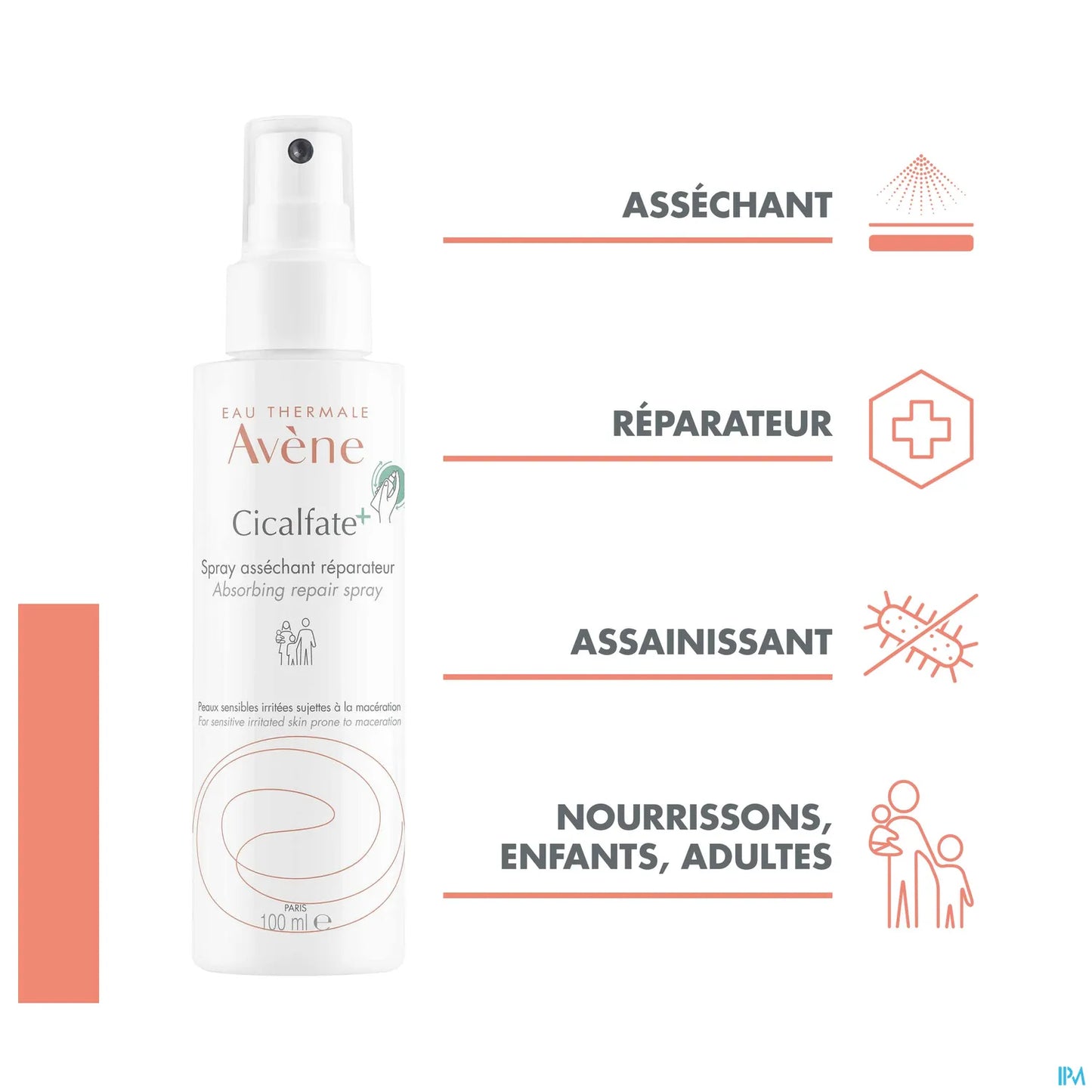 Cicalfate+ Spray Absorbant Réparateur 100ml
