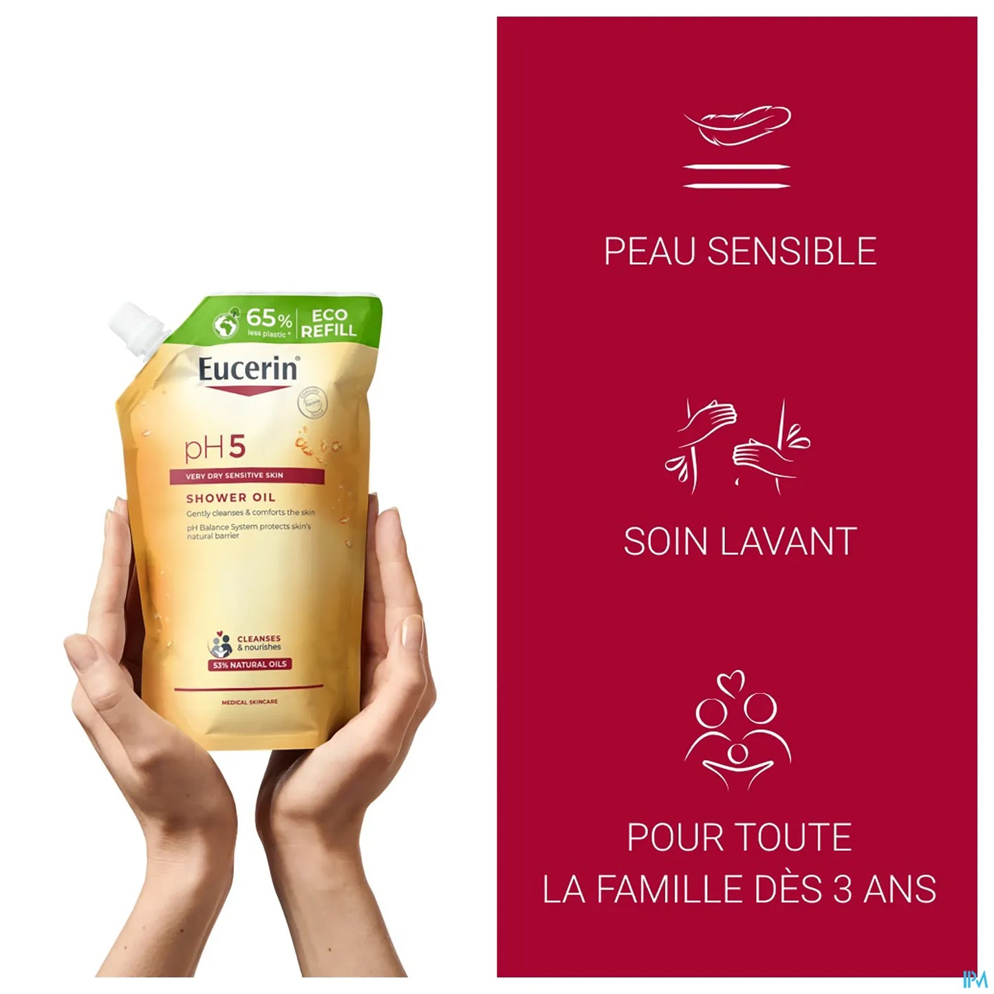 pH5 Huile de Douche Eco-Recharge 400ml