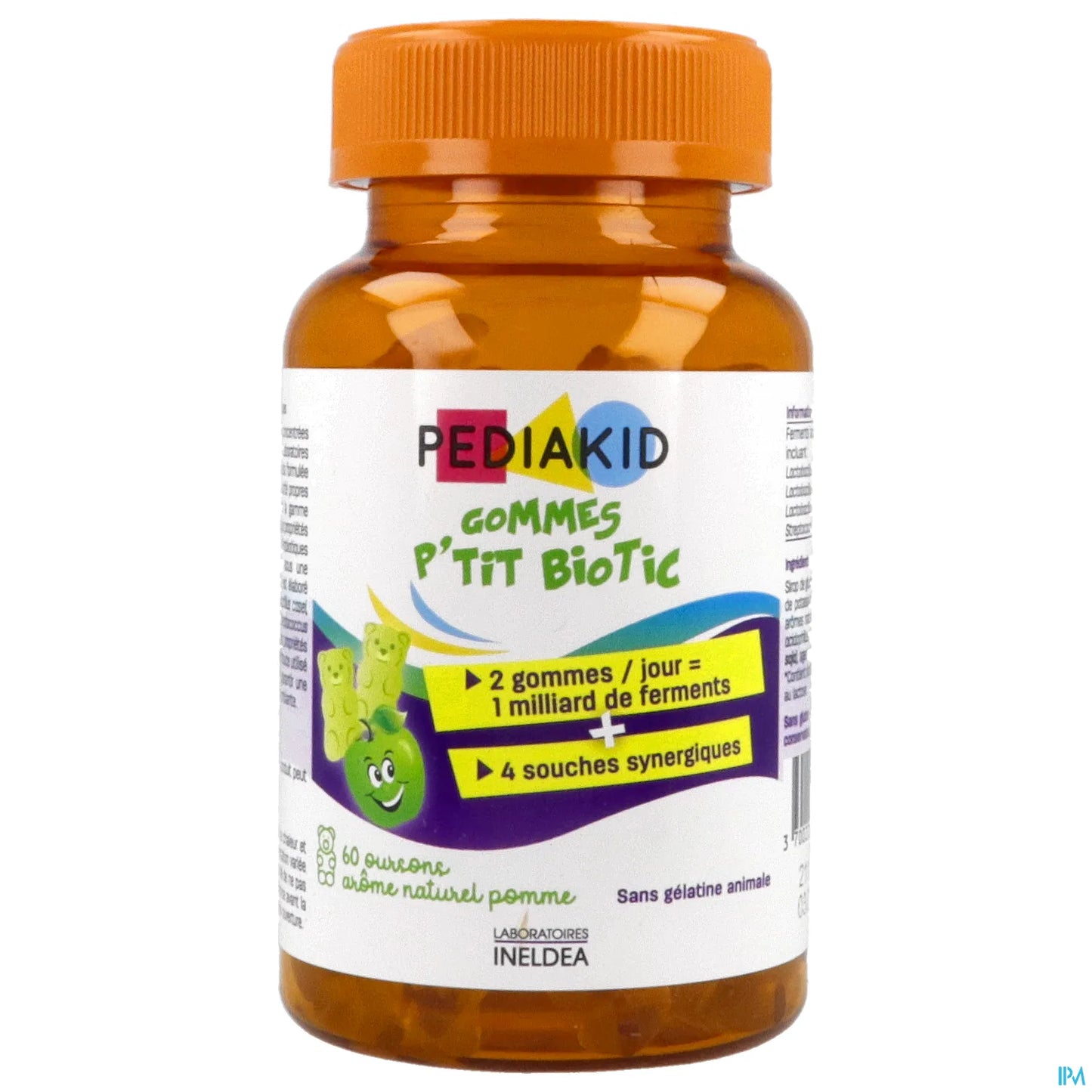 Gommes P'tit Biotic 60 Gommes