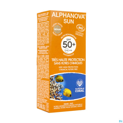 Crème Solaire Teintée SPF 50+ 50 g