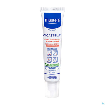 Cicastela Crème Réparatrice Peau Irritée 40ml