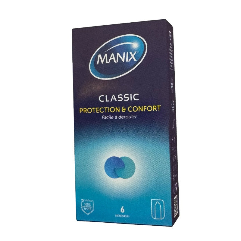 Préservatifs Classic Lubrifiés Avec Réservoir 6 Unités