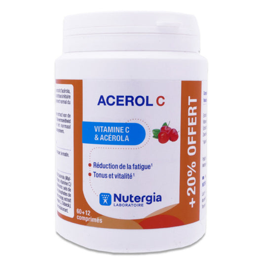 Acerol C 60 + 12 Comprimés