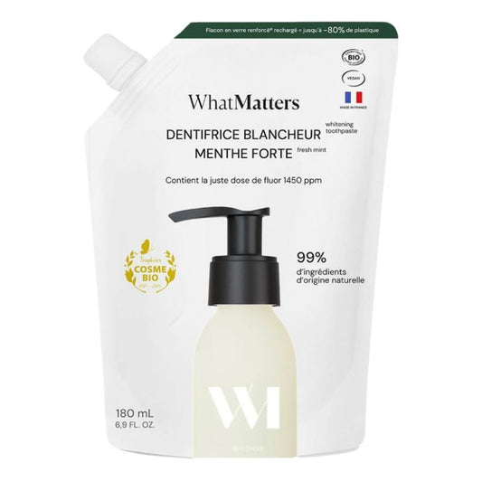 Recharge Dentifrice Blancheur Menthe 180 mL