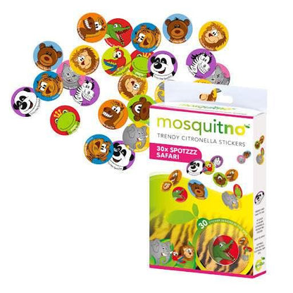 Stickers Anti-Moustiques Citronnelle 30 Unités